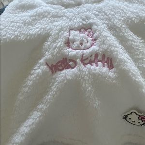 Hello Kitty Cropped Hoodie